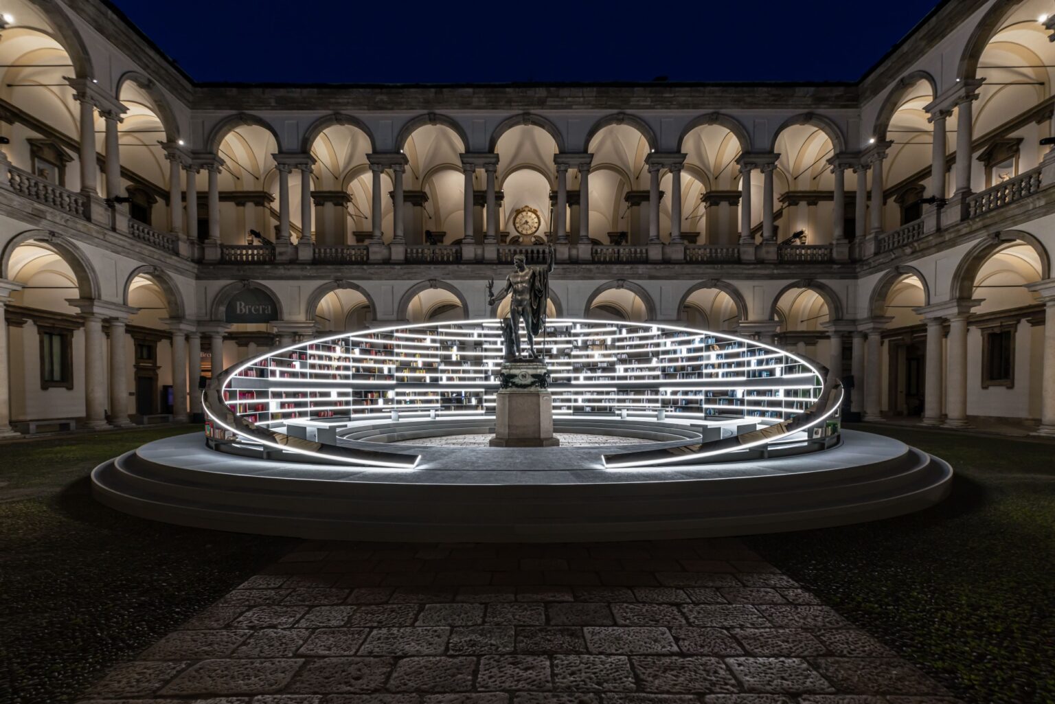 Library of Light by Es Devlin at the Salone