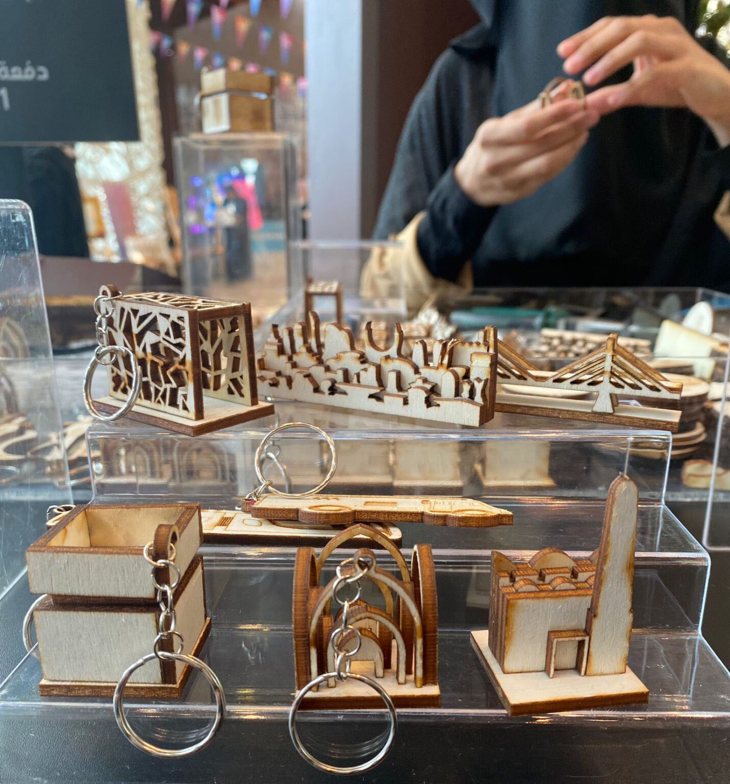 Doha Landmarks in Miniature from Build Doha