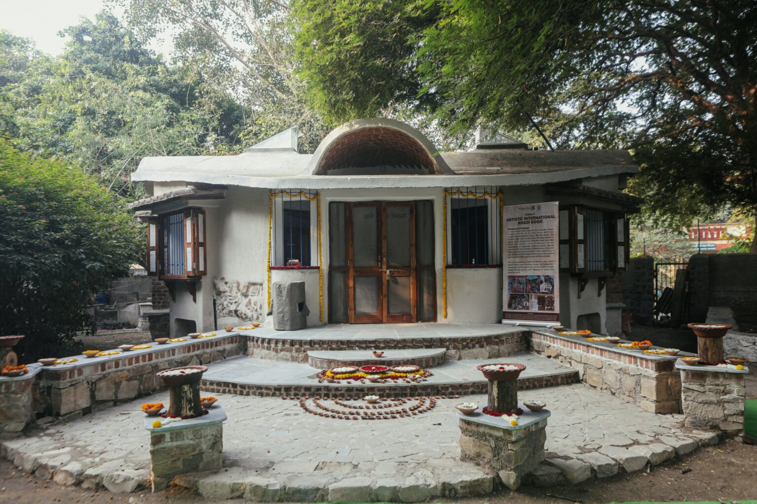 Finding Gandhi, Golak, and Khadi in Wardha