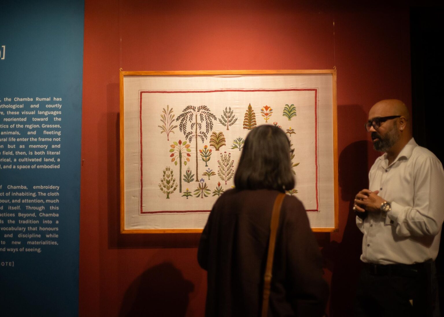 Chamba Rumal Becomes a Living Archive With Bridge Bharat