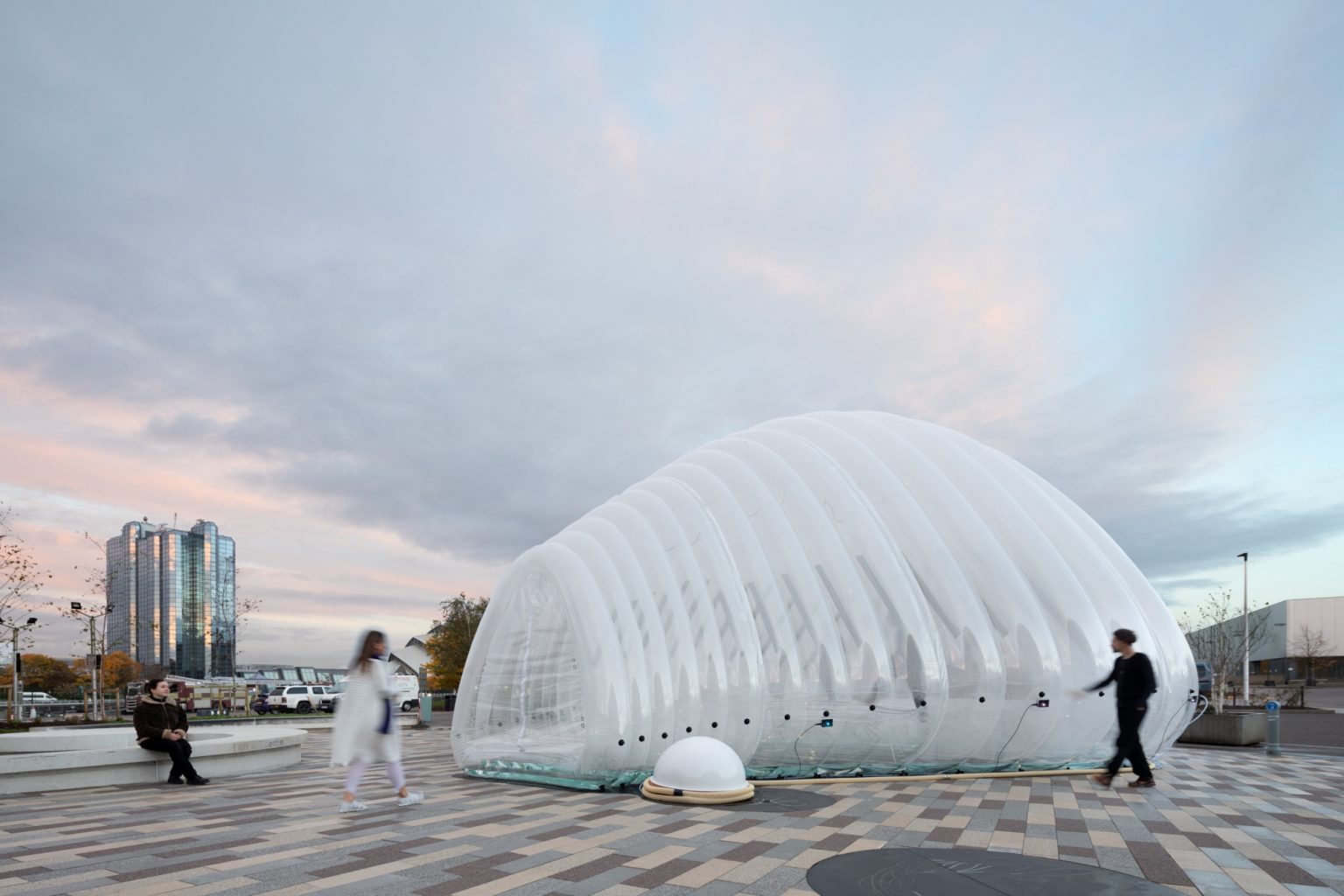 Air Purifying Machine at the UN Climate Change Conference