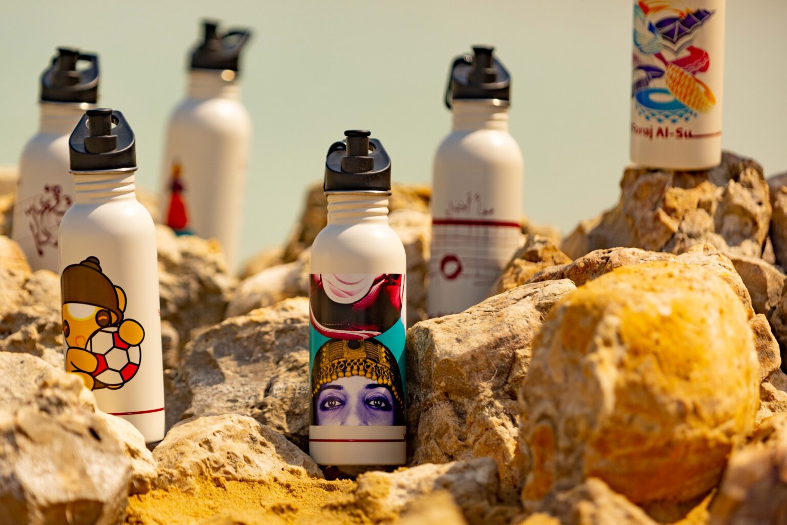 Artists Create Designs for Reusable Art Water Bottles
