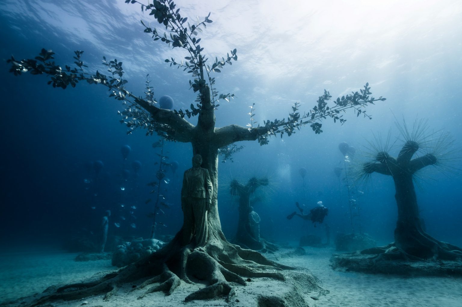 An Aquatic Treasure in Cyprus by Jason deCaires Taylor