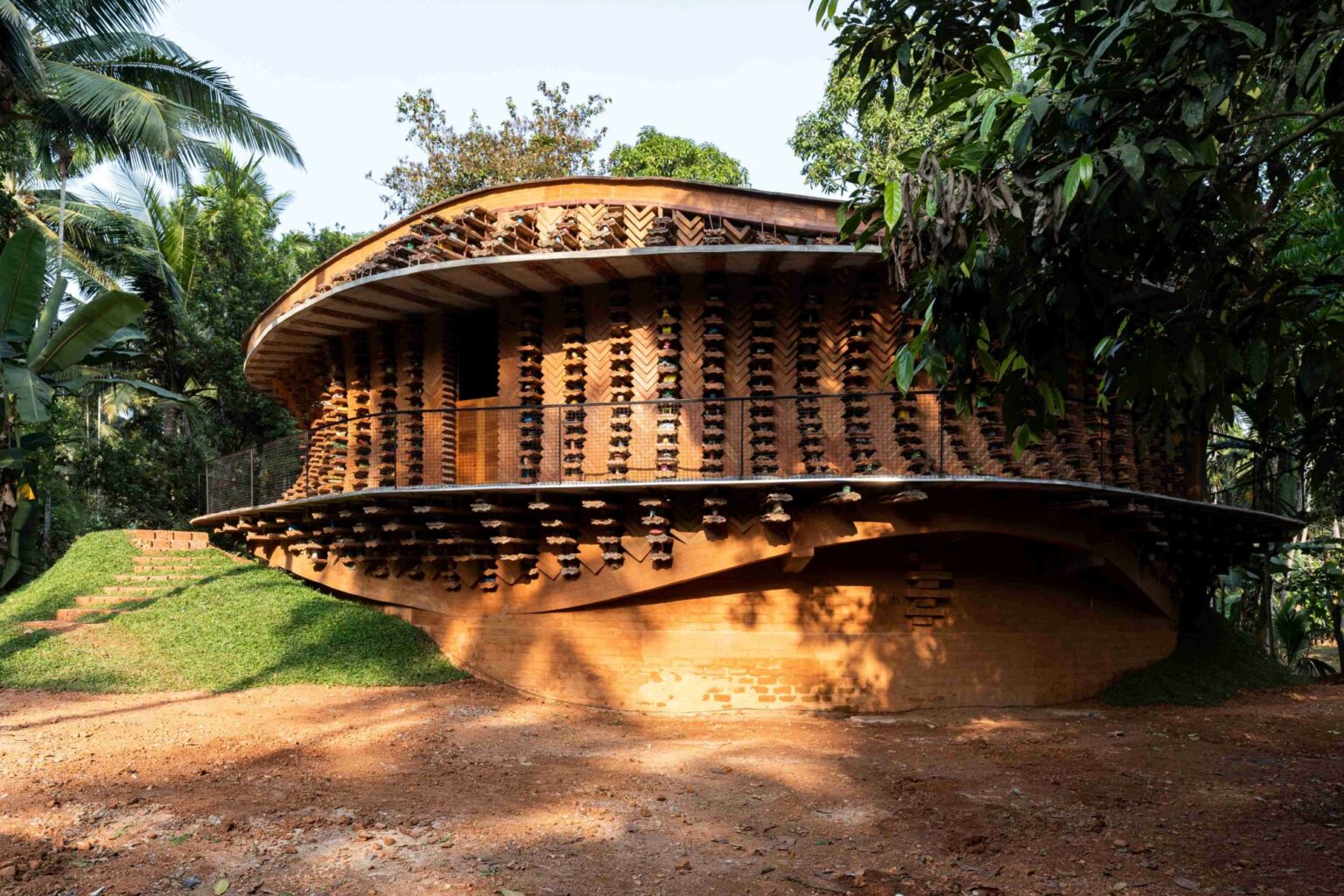 Wallmakers Uses Discarded Toys into the Facade of a Home