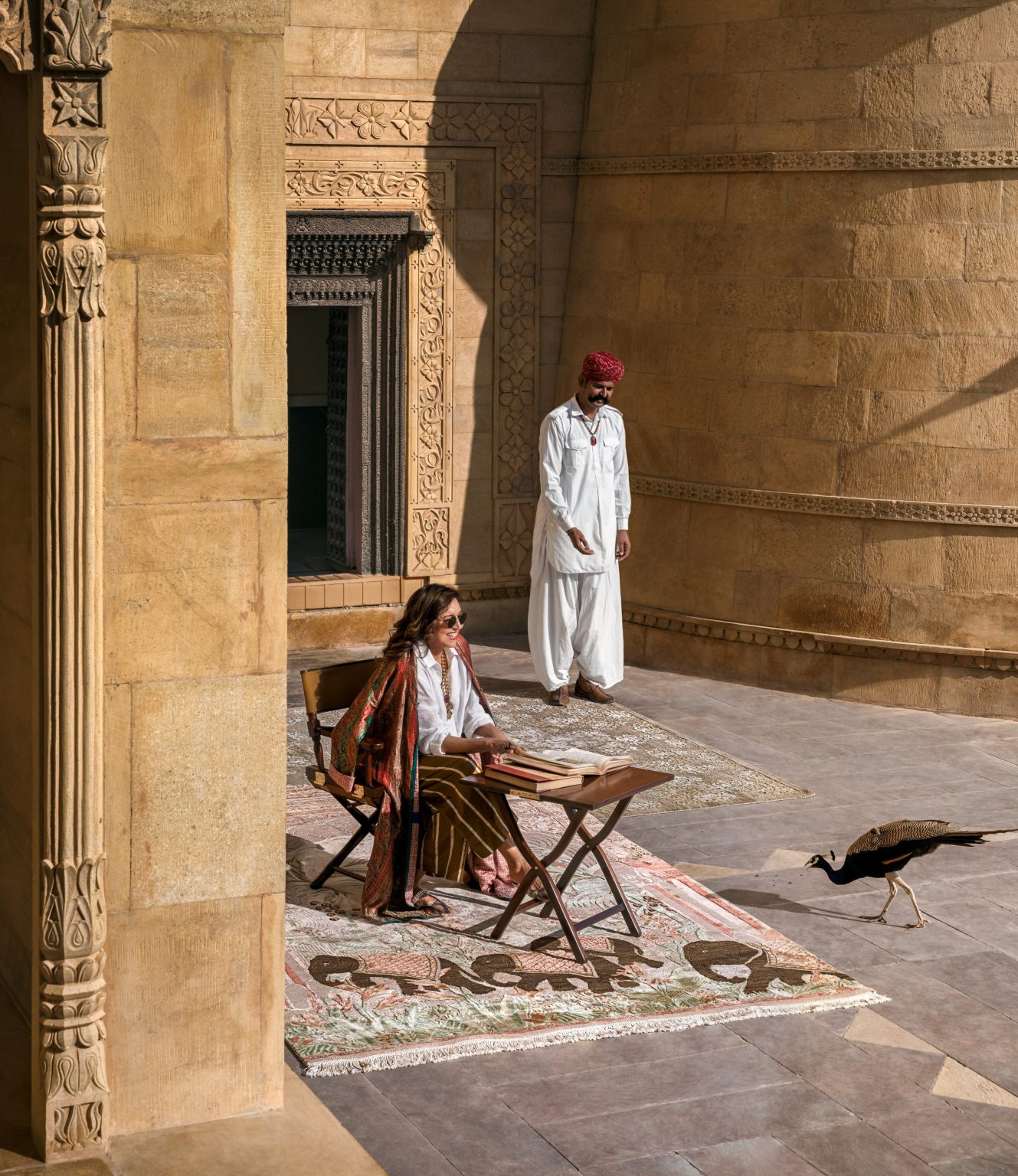 The Vinita Chaitanya Touch on Jaipur Rugs