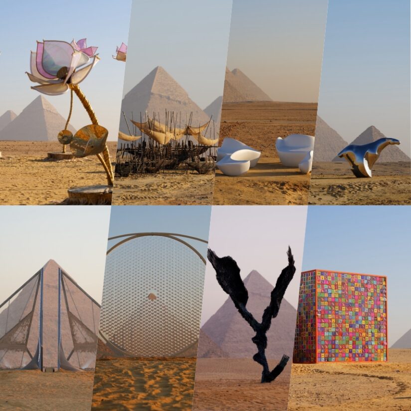 Forever Is Now 0.4: Timeless Art Meets Ancient Wonder at Giza