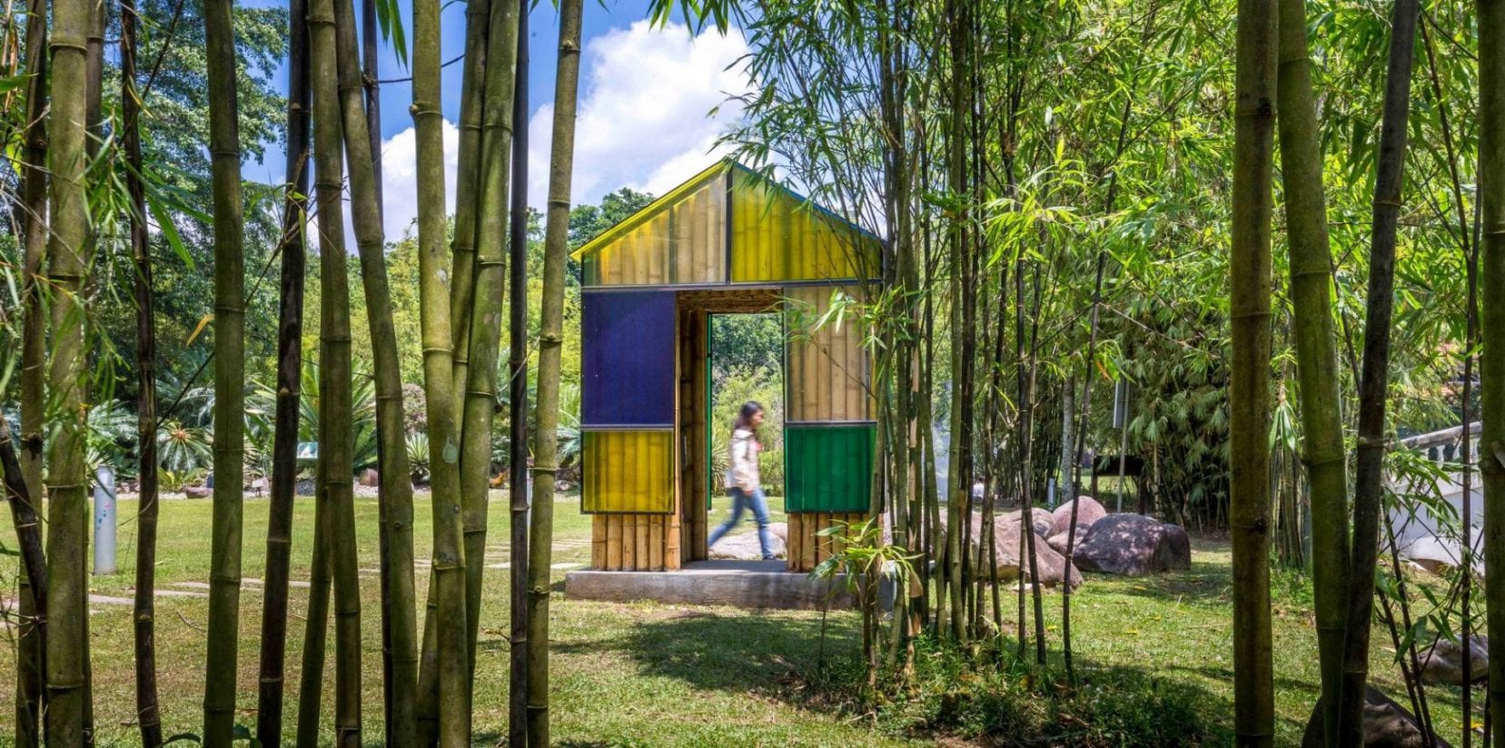 The Bamboo Garden Library in Malaysia