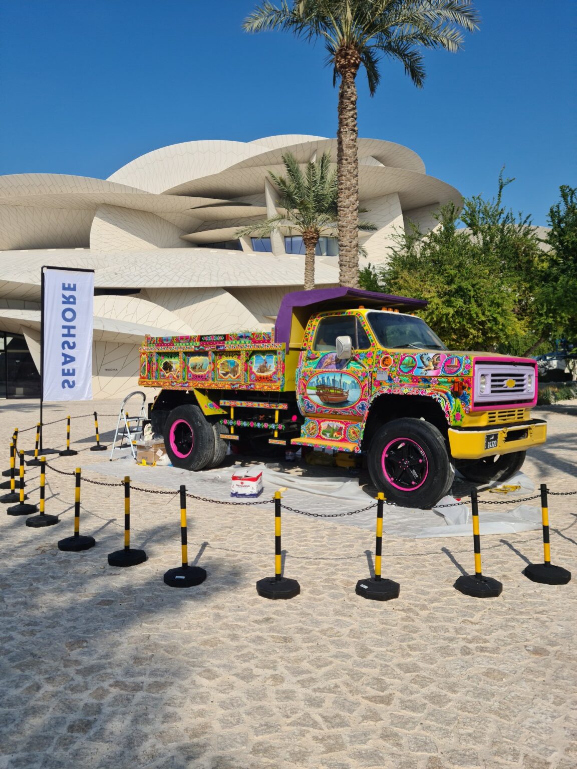 Truck Art from Pakistan is back in Qatar
