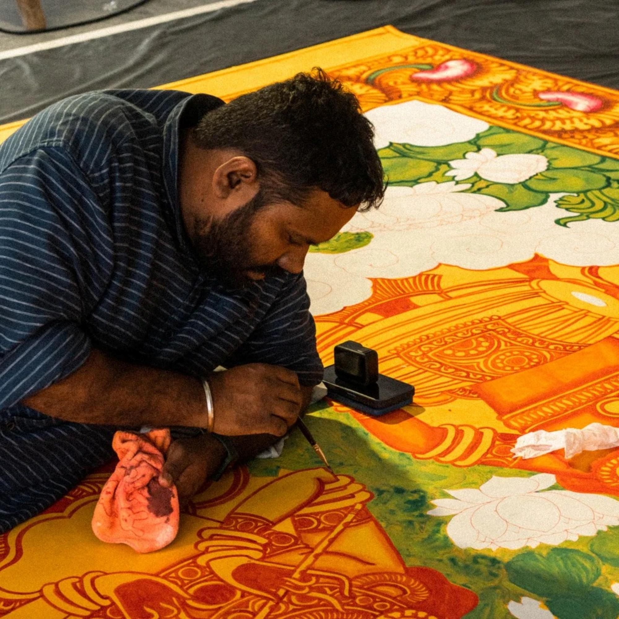 MeMeraki Brought Kerala’s Mural Painting Tradition to Mumbai